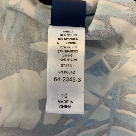 Swimsuits For All Women's Plus Size Adjustable Relaxed Fit Tie Front - Picture 8 of 11